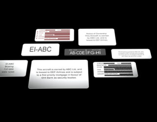 aircraft lease transition data plates