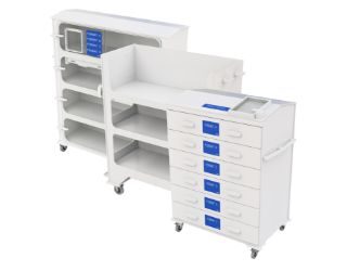 cleanroom storage shelves
